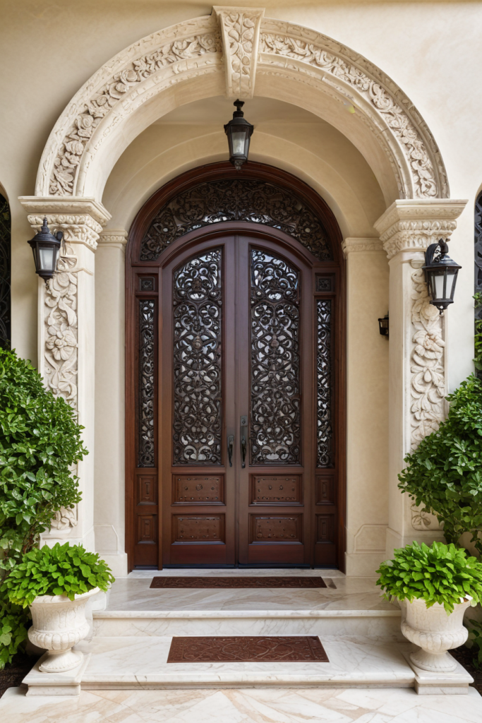 Open in Style: 68 Exterior Double Door Ideas for a Breathtaking First Impression