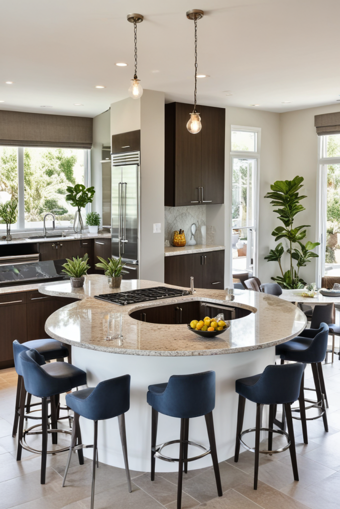 72 Striking Kitchen Island Ideas 2025: Bold Shapes, Smart Designs, and Luxe Finishes