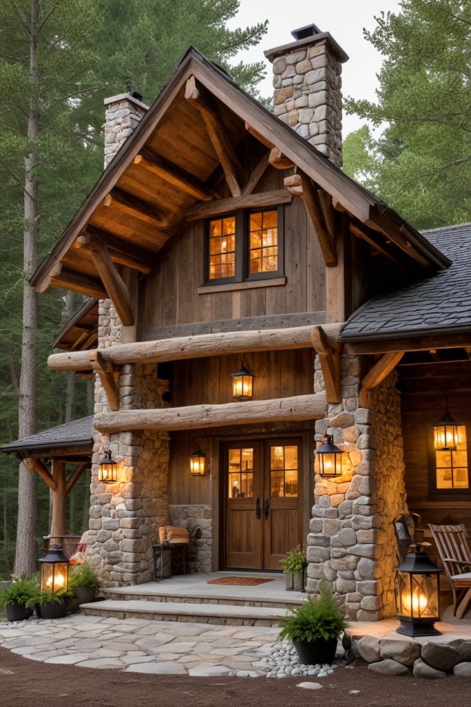 Unforgettable Cabin Exteriors: 69 Unique Ideas for the Perfect Getaway