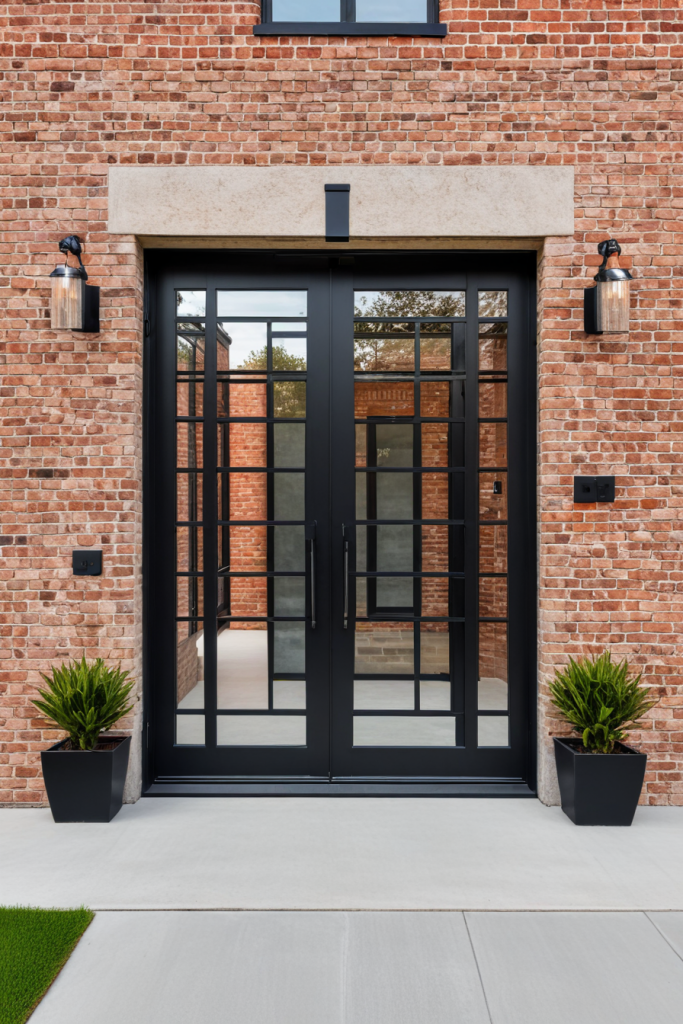 Open in Style: 68 Exterior Double Door Ideas for a Breathtaking First Impression