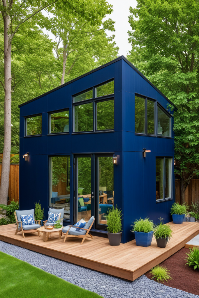 64 Striking Blue Exterior House Ideas: Bold, Modern, and Unforgettable Designs