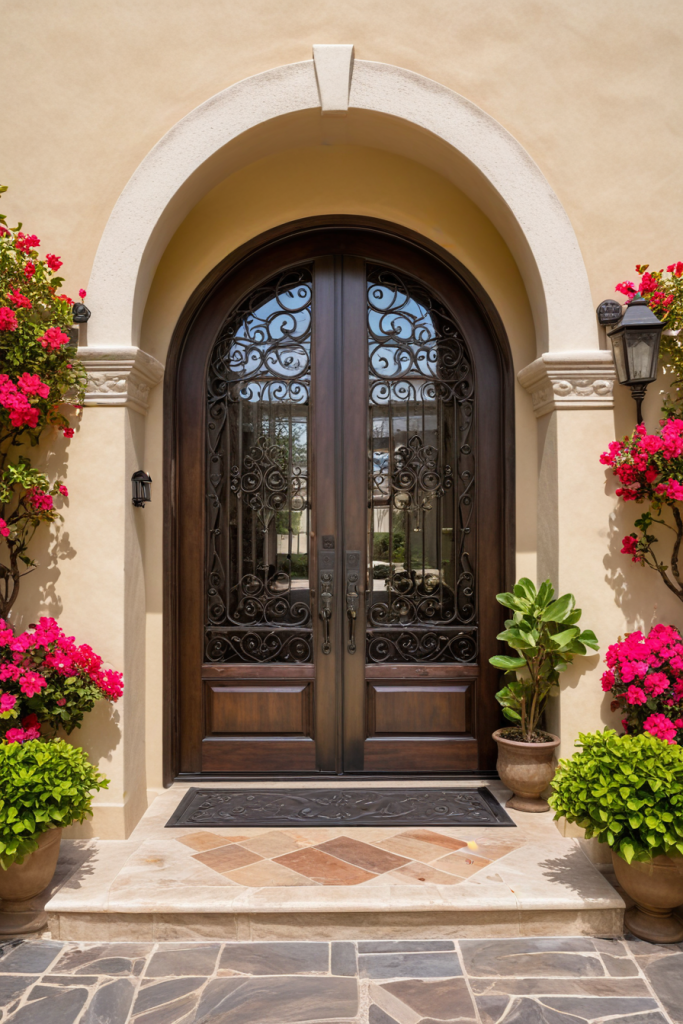 Open in Style: 68 Exterior Double Door Ideas for a Breathtaking First Impression