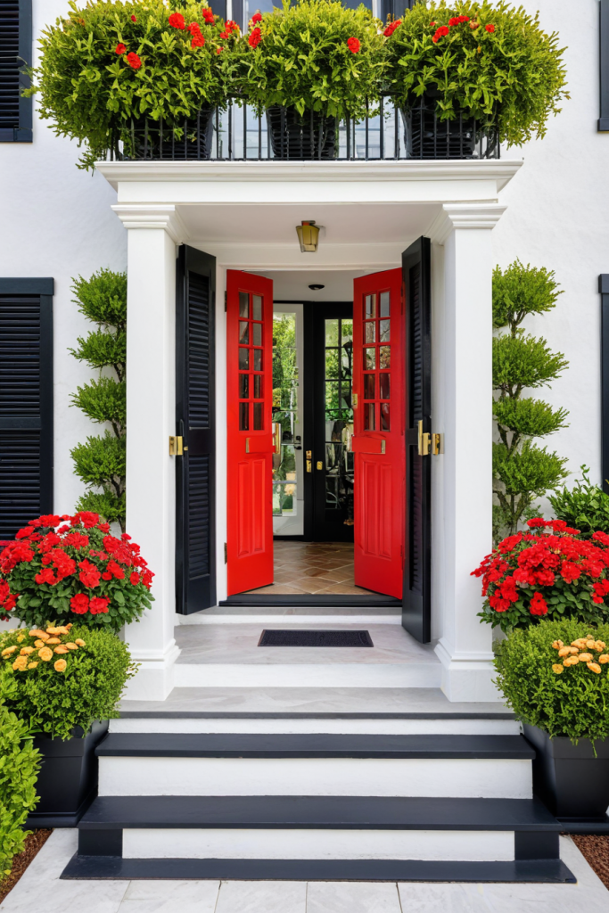 Open in Style: 68 Exterior Double Door Ideas for a Breathtaking First Impression