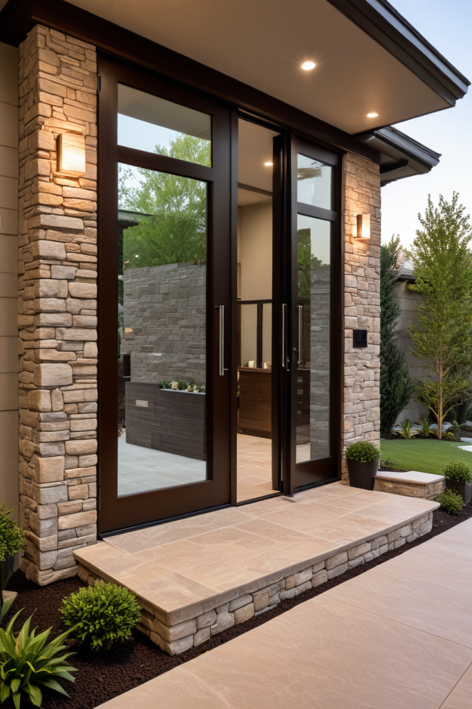 Open in Style: 68 Exterior Double Door Ideas for a Breathtaking First Impression