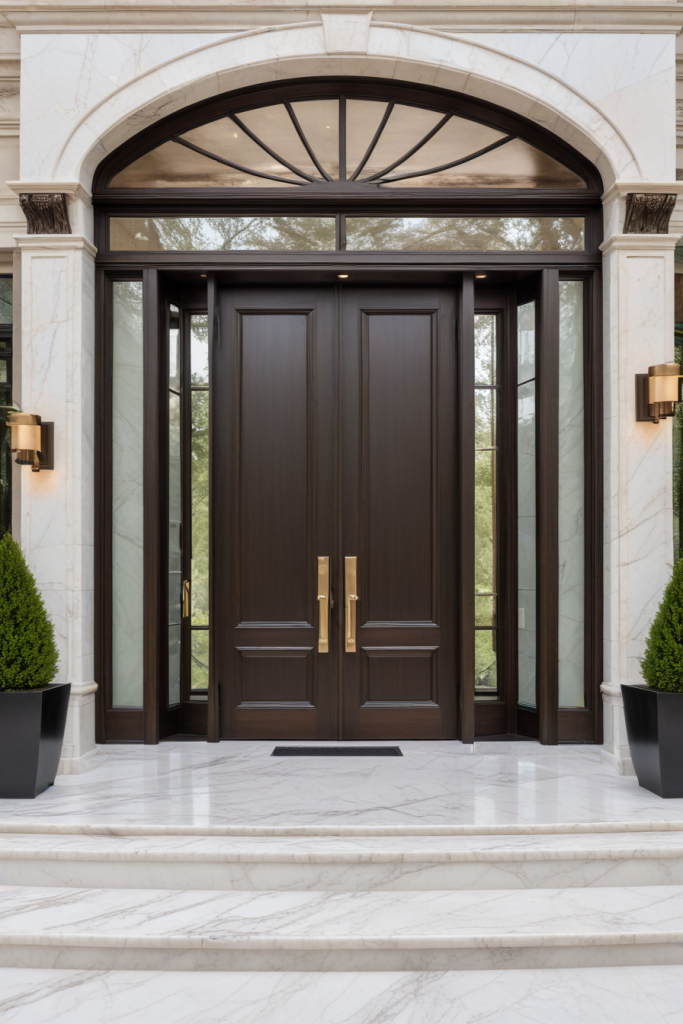 Open in Style: 68 Exterior Double Door Ideas for a Breathtaking First Impression