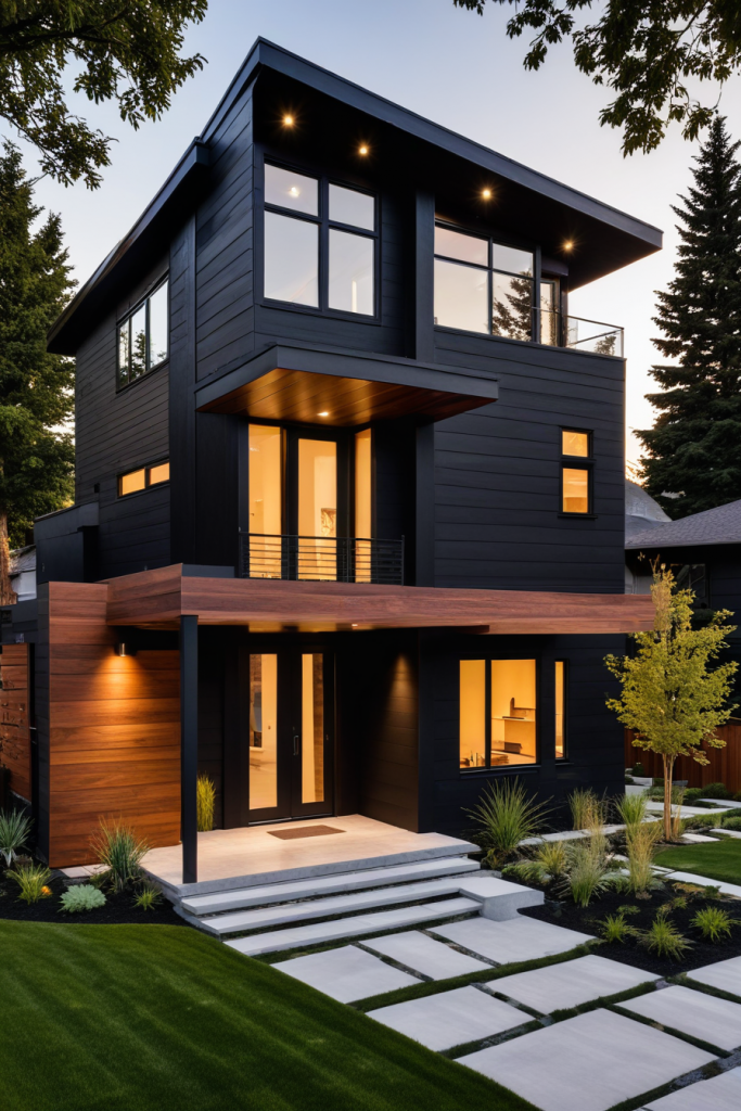 67 Striking Black Exterior House Ideas: Bold, Modern, and Timeless Designs