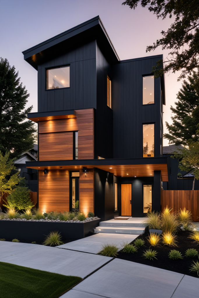 67 Striking Black Exterior House Ideas: Bold, Modern, and Timeless Designs