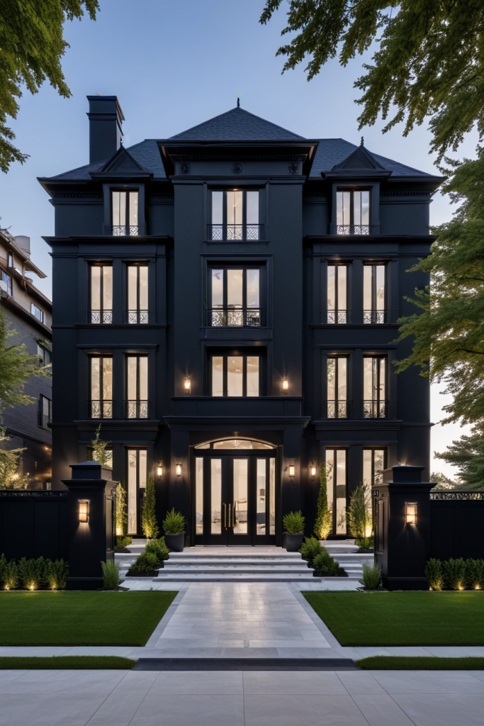 67 Striking Black Exterior House Ideas: Bold, Modern, and Timeless Designs