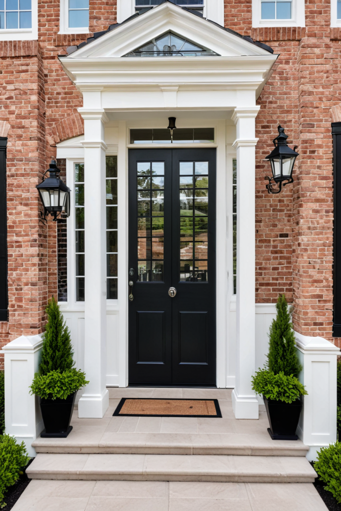 Open in Style: 68 Exterior Double Door Ideas for a Breathtaking First Impression