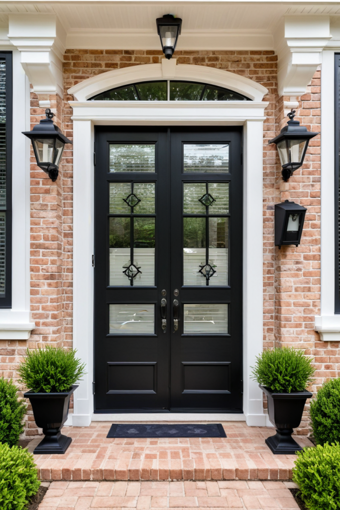 Open in Style: 68 Exterior Double Door Ideas for a Breathtaking First Impression