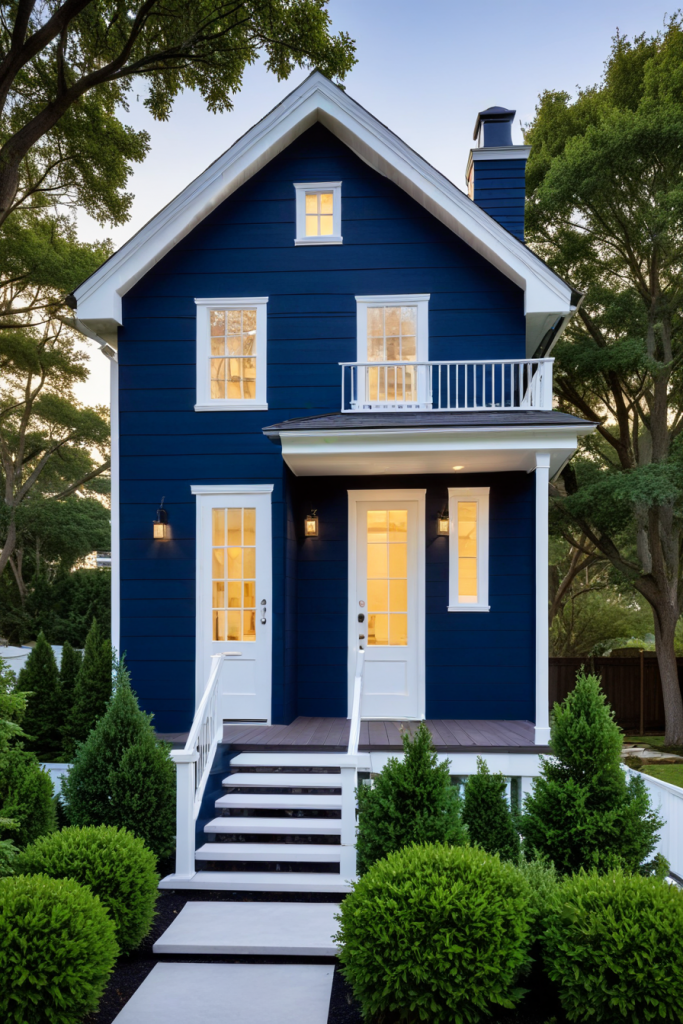 64 Striking Blue Exterior House Ideas: Bold, Modern, and Unforgettable Designs