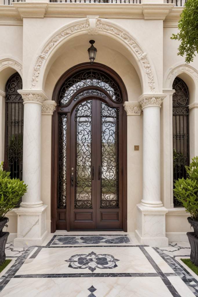 Open in Style: 68 Exterior Double Door Ideas for a Breathtaking First Impression