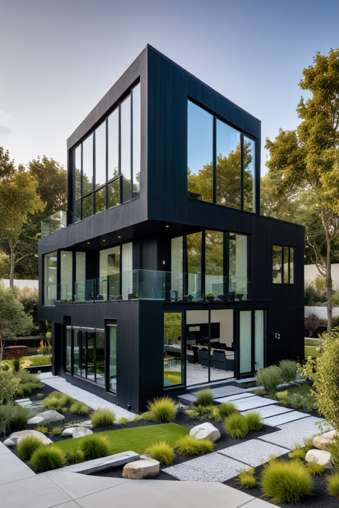 67 Striking Black Exterior House Ideas: Bold, Modern, and Timeless Designs