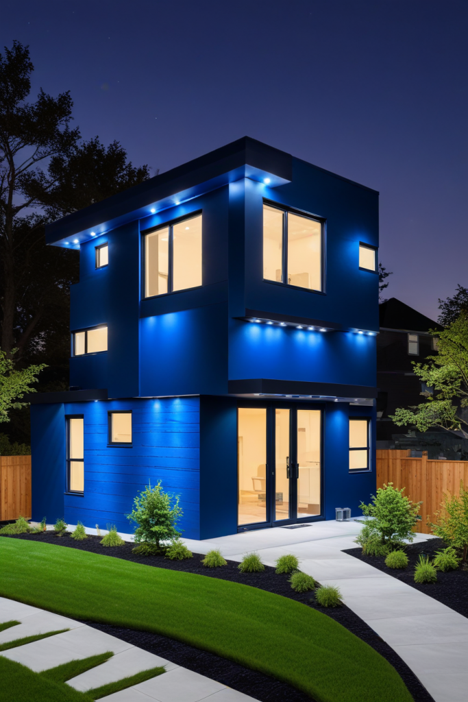 64 Striking Blue Exterior House Ideas: Bold, Modern, and Unforgettable Designs