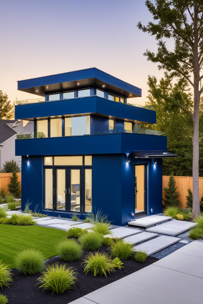 64 Striking Blue Exterior House Ideas: Bold, Modern, and Unforgettable Designs