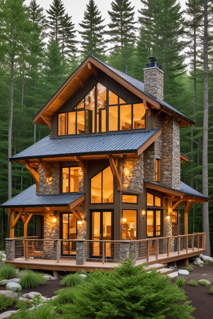 Unforgettable Cabin Exteriors: 69 Unique Ideas for the Perfect Getaway