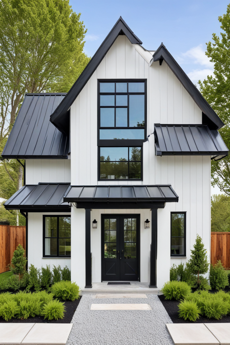 67 Modern Farmhouse Exterior Ideas for a Stylish and Timeless Home
