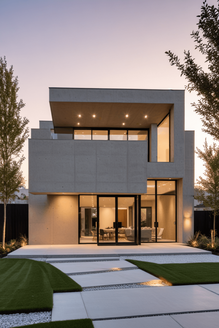 65 Modern House Exterior Ideas to Elevate Your Home’s Curb Appeal