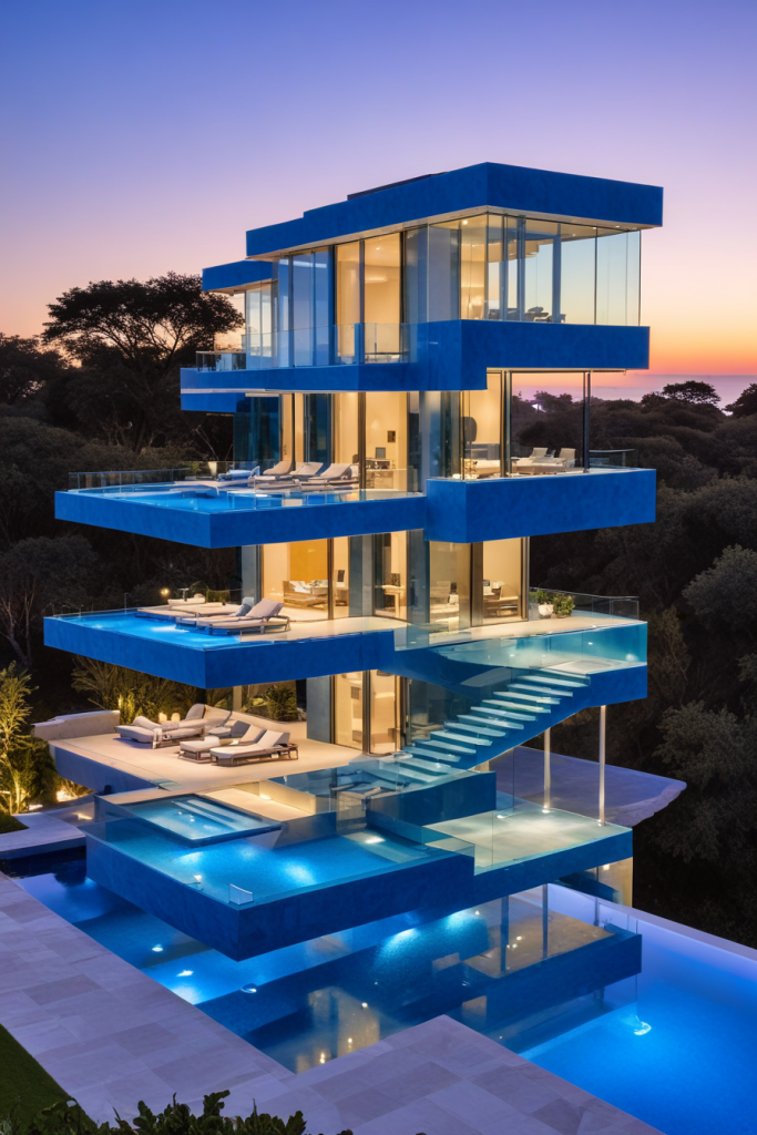 64 Striking Blue Exterior House Ideas: Bold, Modern, and Unforgettable Designs