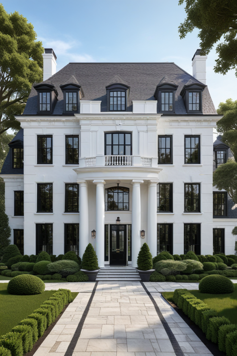 63 White Exterior House Ideas: Stylish Designs for a Timeless and ...