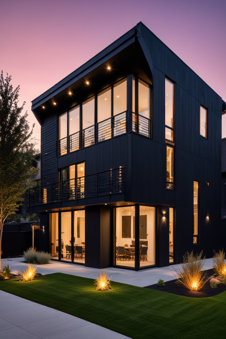 64 Dark Exterior House Ideas for a Bold and Modern Home Design