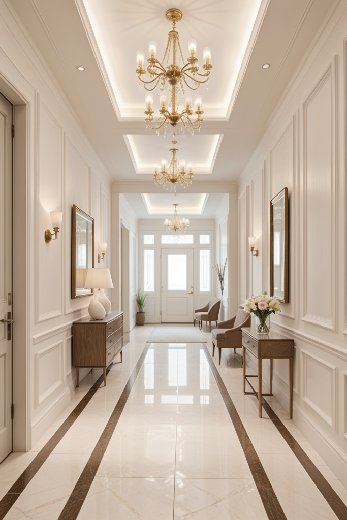 65 Hallway Innovations: Transforming Spaces With Bold Elegance