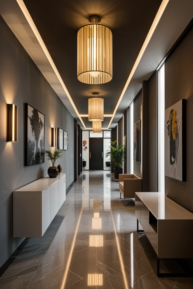63 Innovative Hallway Lighting Ideas For Modern And Unique Home Decor