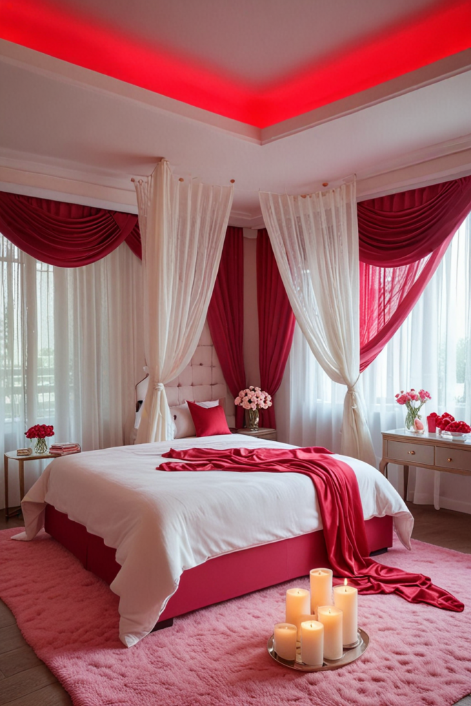 Whispering Petals And Serene Lights: 65 Romantic Bedroom Decor Ideas