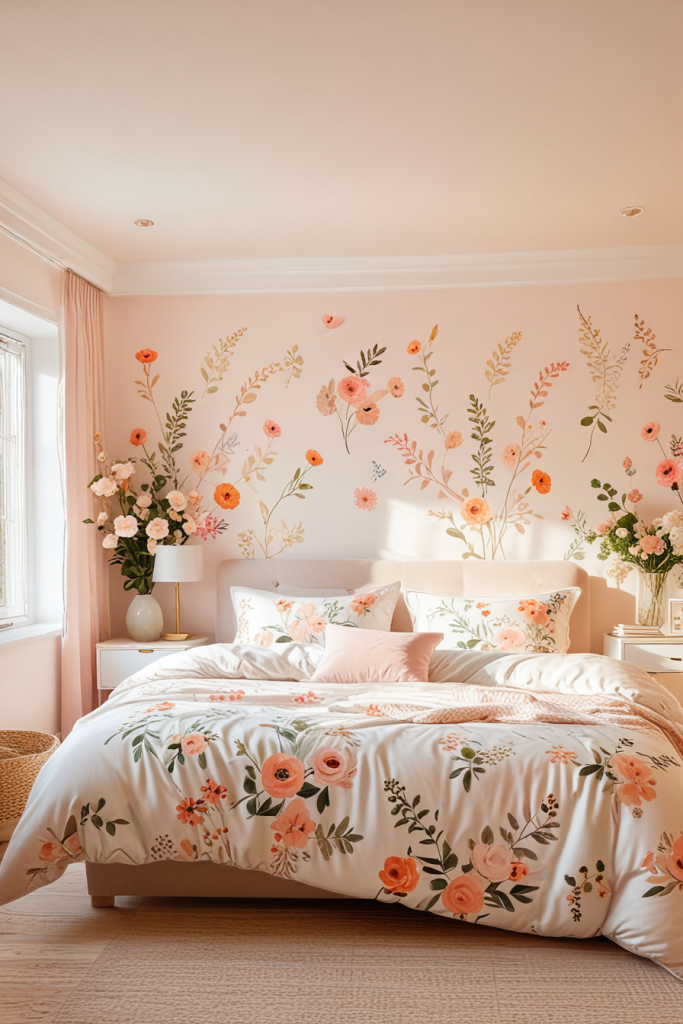 Whispering Petals And Serene Lights: 65 Romantic Bedroom Decor Ideas