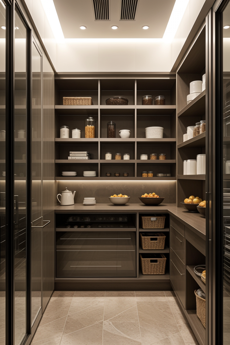 65 New Pantry Ideas To Transform Your Kitchen Space