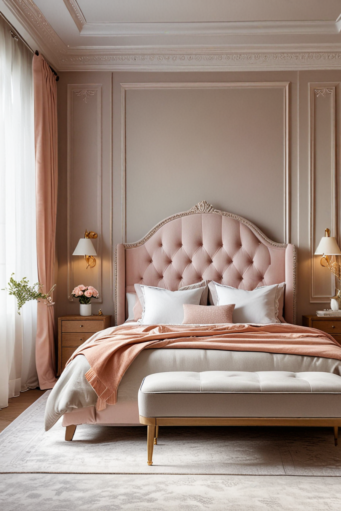 Whispering Petals And Serene Lights: 65 Romantic Bedroom Decor Ideas