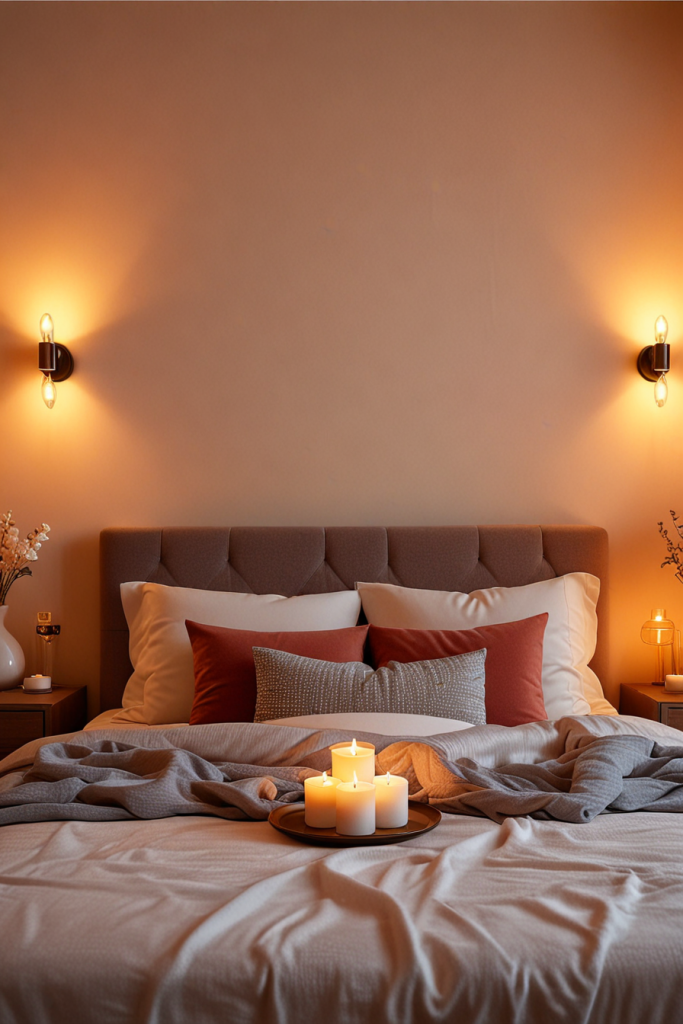 Whispering Petals And Serene Lights: 65 Romantic Bedroom Decor Ideas