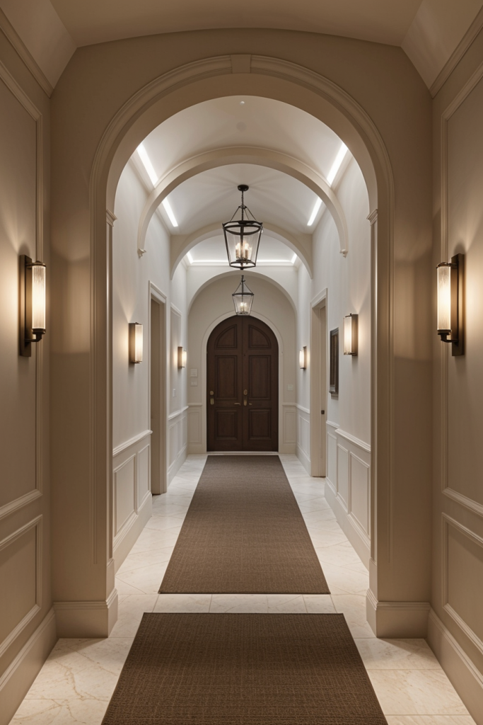 65 Hallway Innovations: Transforming Spaces With Bold Elegance