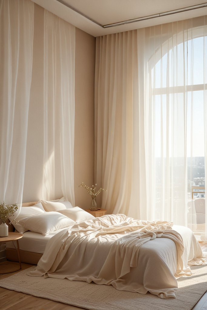 Whispering Petals And Serene Lights: 65 Romantic Bedroom Decor Ideas