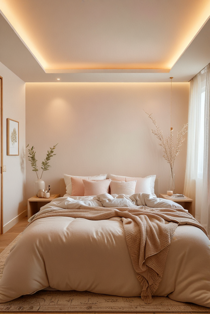 Whispering Petals And Serene Lights: 65 Romantic Bedroom Decor Ideas