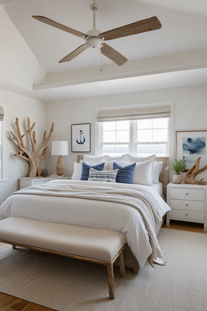 Marine Modernity: 64 Designer Coastal Bedrooms That Evoke Ocean Dreams