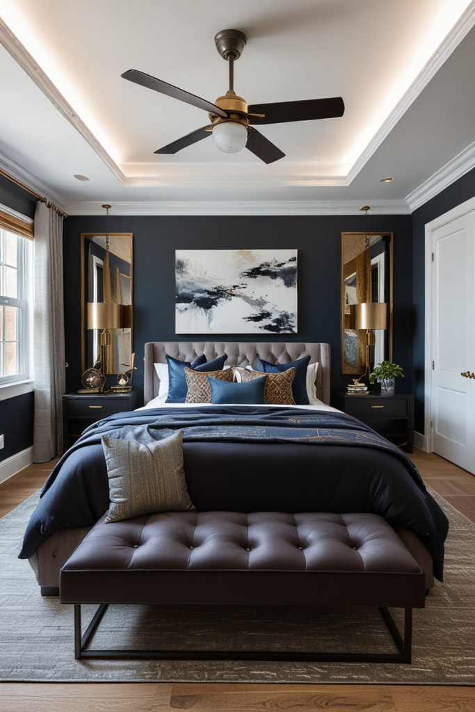 65 Modern Masculine Bedroom Masterpieces: Redefining Sophistication And Style