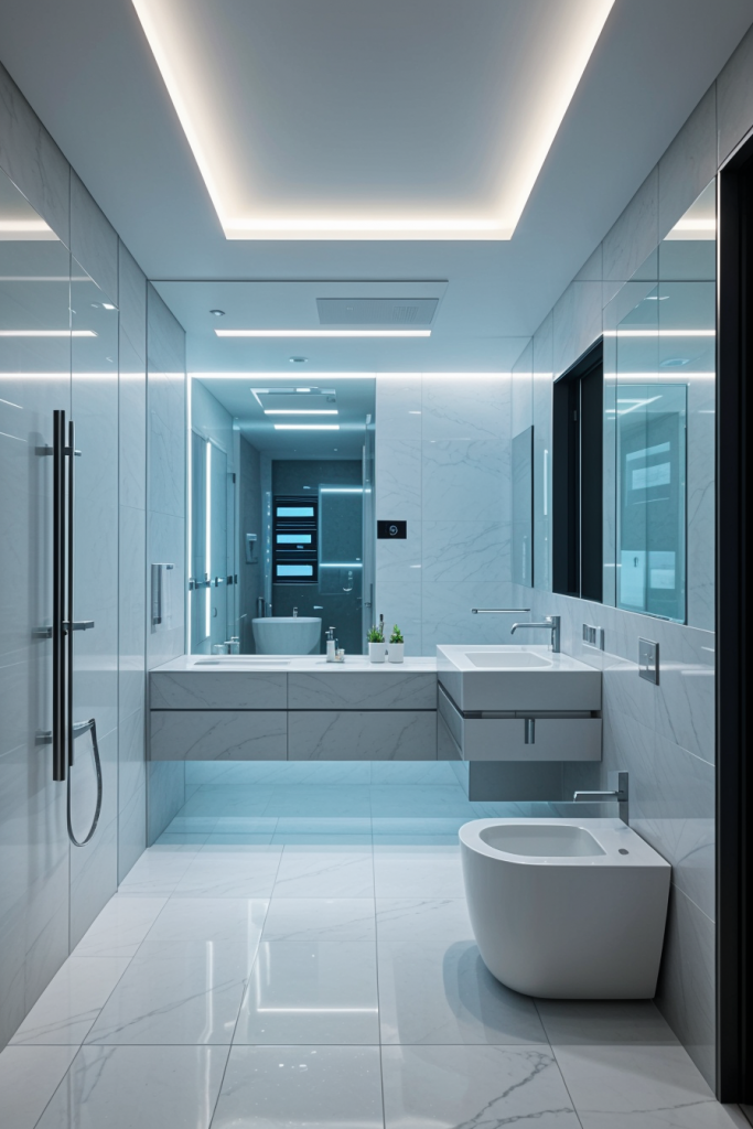 65 Unconventional Bathroom Inspirations: A Journey Into Modern Interior Artistry