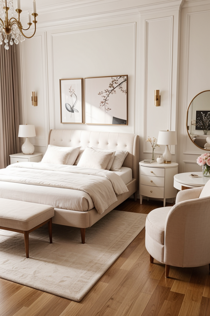 Elegant Innovation: 65 Unforgettable Modern Feminine Bedroom Ideas