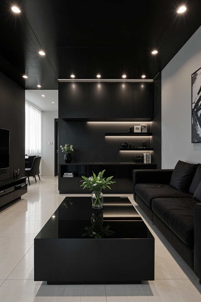 66 Striking Black Small Living Room Ideas for a Sophisticated, Designer Look