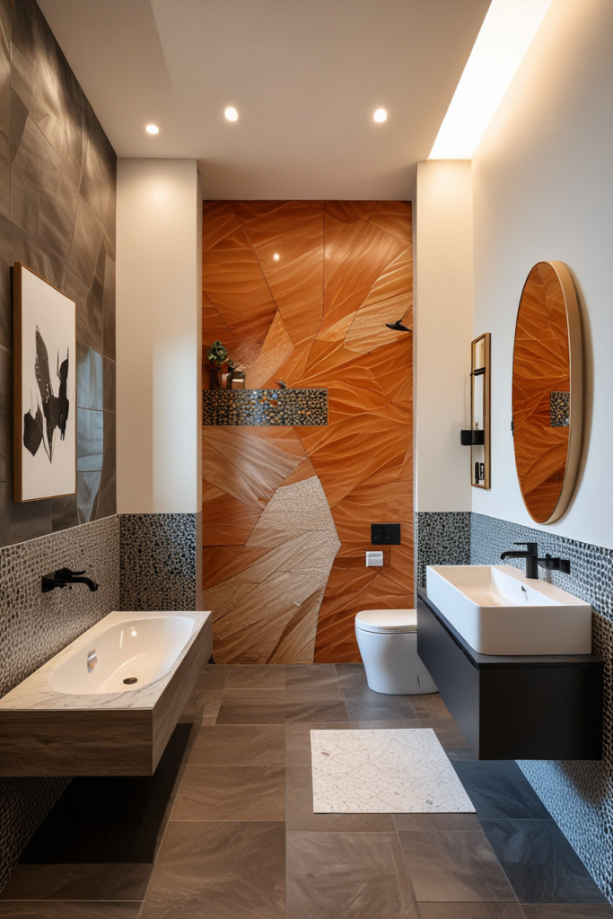 65 Unconventional Bathroom Inspirations: A Journey Into Modern Interior Artistry