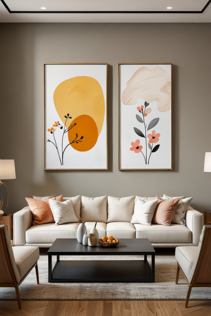 Chic And Unconventional: 69 Bold Easter Decor Ideas For Stylish Living Rooms