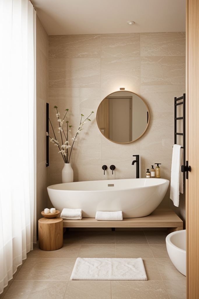 Calm Meets Function: 65 Japandi Bathroom Designs To Refresh Your Space