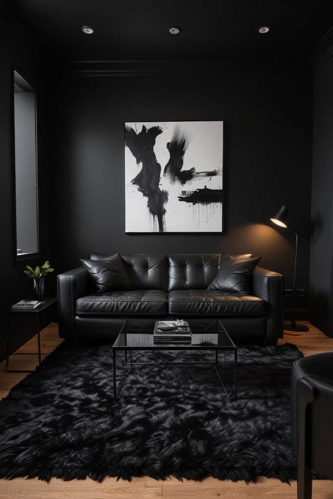 66 Striking Black Small Living Room Ideas for a Sophisticated, Designer Look