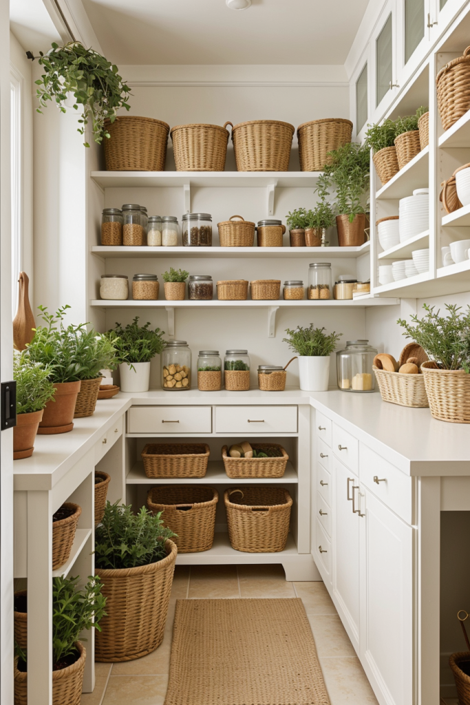 Elevate Storage Solutions: 64 Unique Pantry Inspirations That Delight