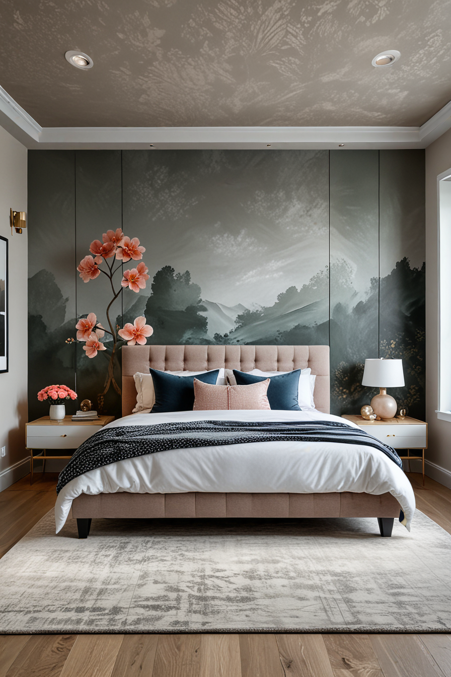 65 Modern Feminine Style Bedrooms: Innovative Design Ideas For ...