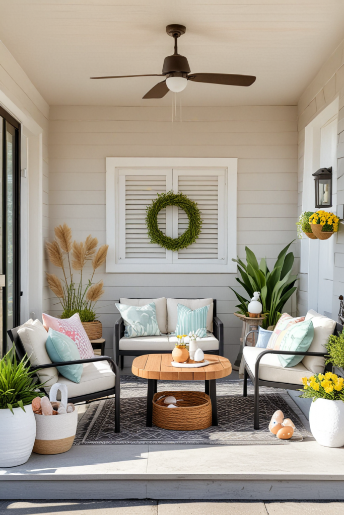 Unique And Sophisticated: 69 Must-Try Easter Porch Designs For 2025