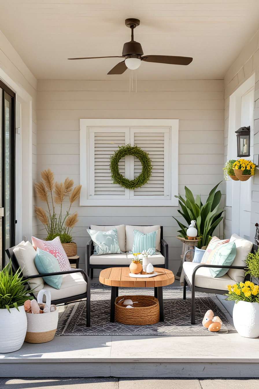 69 Easter Porch Decor Trends: Modern And Unique Designer Inspirations ...