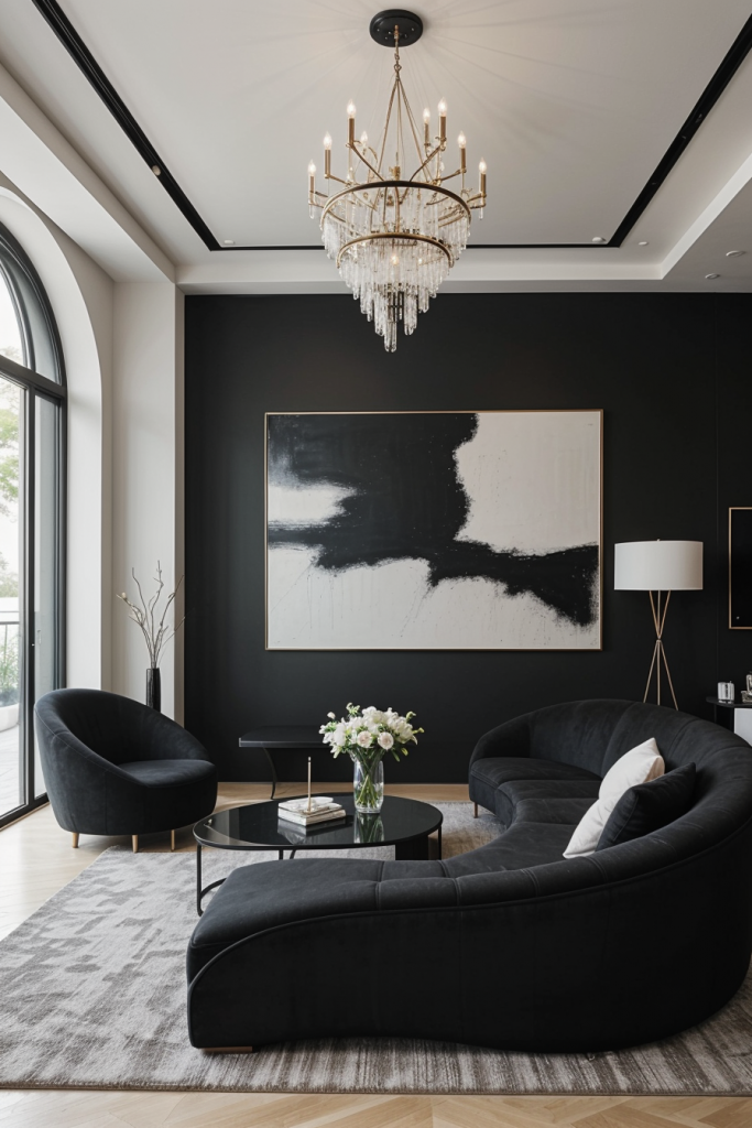 66 Striking Black Small Living Room Ideas for a Sophisticated, Designer Look