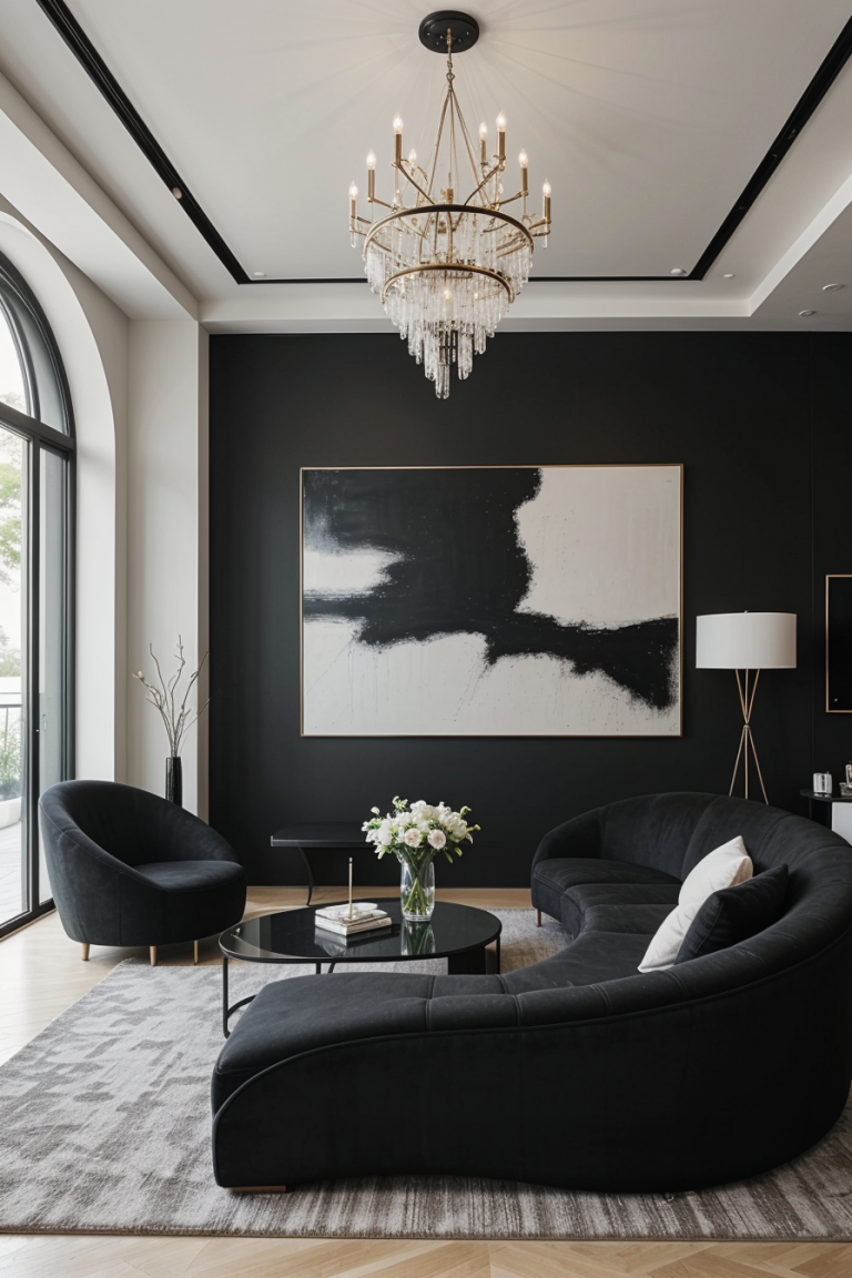 66 Black Small Living Room Ideas: Modern, Sophisticated, and Stylish ...